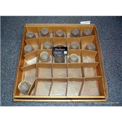 BOX: LIBBEY ROCK 8 OZ GLASSES 14X THE MONEY