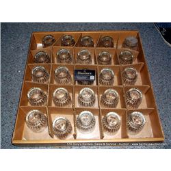 BOX: LIBBEY ROCK 8 OZ GLASSES 25X THE MONEY