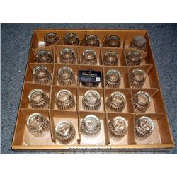 BOX: LIBBEY ROCK 8 OZ GLASSES 25X THE MONEY