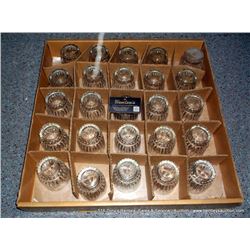 BOX: LIBBEY ROCK 8 OZ GLASSES 25X THE MONEY