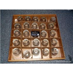 BOX: LIBBEY ROCK 8 OZ GLASSES 25X THE MONEY