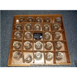 BOX: LIBBEY ROCK 8 OZ GLASSES 25X THE MONEY