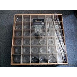 BOX: LIBBEY GALAXY 12 OZ GABLETS 36X THE MONEY