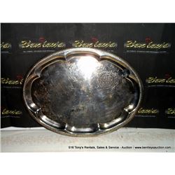SILVER PLATED TRAY