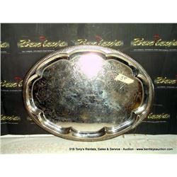 SILVER PLATED TRAY