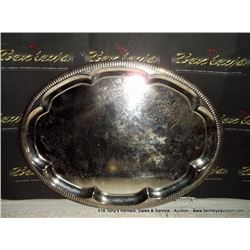 SILVER PLATED TRAY