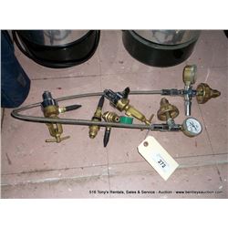 LOT: COMPRESSED GAS REGULATORS