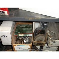 EQUIPMENT HARDWARE-PULLIES, BEARINGS 4X MONEY