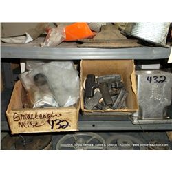 LOT: METAL MISCELLANEOUS HARDWARE 3X MONEY