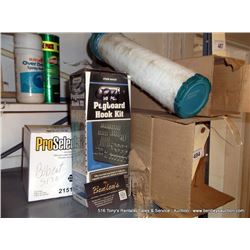 ASSORTED FILTERS-AIR, OIL & PEG BOARD HOOK KIT