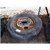 Image 1 : GENERAL D460 11R22.5 RIM & TIRE
