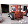 Image 2 : K-D MANITOU 1992 T602TC-D 6000 LBS CAPACITY FORKLIFT SERIAL # T6020736 & 47128, 1 KEY