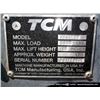 Image 7 : TCM FG25N5C 5000 LBS CAPACITY PROPANE FORKLIFT SERIAL # A31F58332, 1 KEY