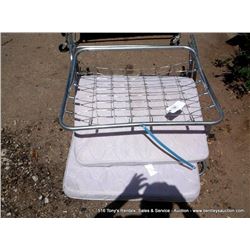 FOLDING ROLL-A-WAY BED