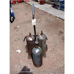 TANK CART ACETYLENE TANKS, NITROGEN TANK 3X MONEY