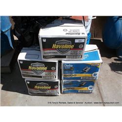 LOT: OIL 10W-30 SAE 15W-40 5X MONEY