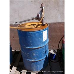 50-GALLON DRUM K-1 KEROSENE W/ PUMP **PARTIAL**