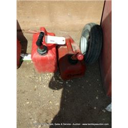 LOT: (2) 1-GALLON GAS TANK