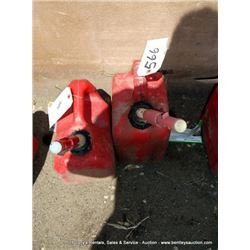LOT: (2) 1-GALLON GAS TANK