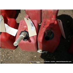 LOT: (2) 1-GALLON GAS TANK