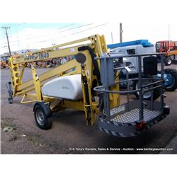 NIFTY TM40 HONDA 6X-200 MANLIFT-TELESCOPING, 1 KEY