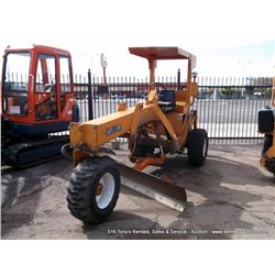 LAY-MOR 8' GRATER, 2672 HOURS SERIAL # 8GAS22M3921031, 1 KEY