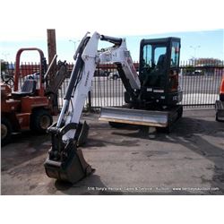 BOBCAT E42-M EXCAVATOR, 421 HOURS SERIAL # AG3413177, 1 KEY