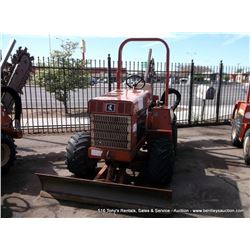 DITCH WITCH TWO-POST 3700 TRENCHER H313, 1191 HOURS SERIAL # 8T1108, 1 KEY