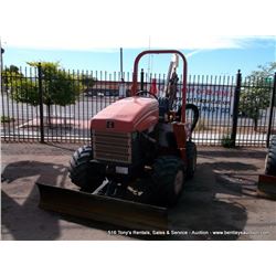 DITCH WITCH RT40 TRENCHER H313, 641 HOURS SERIAL # 8Z0036, 1 KEY