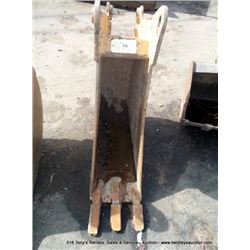 12" BACKHOE BUCKET