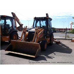 CASE 580M SERIES 2 BACKHOE 4WD CJF0070639, 1 KEY