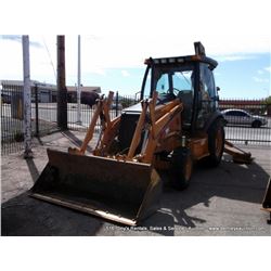 CASE 580M SERIES 2 BACKHOE 4WD CJF0068482, 1 KEY