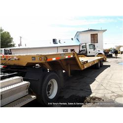 1990 HOLDEN HLB25 TRAILER W/ RAMPS ~ N/A MILES VIN: 12HLB34201S256578 TITLE # NO KEYS