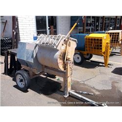 STONE 655 PM PORTABLE CEMENT MIXER SERIAL #