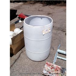 55 GALLON PLASTIC BARREL