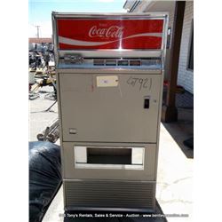 VENDO V125-4A COCA-COLA VENDING MACHINE SERIAL # 30300133V