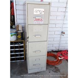 4-DRAWER HIRSH FILING CABINET