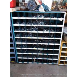 BALL BIN CABINET W/ CONTENTS