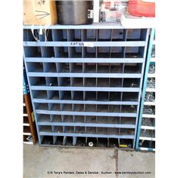 BALL BIN CABINET W/ CONTENTS