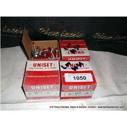 UNISET 100 FASTENERS 4X MONEY