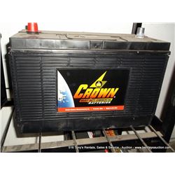 CROWN HEAVY DUTY COMMERCIAL BATTERY G14 TOP POST