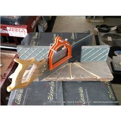 MITER BOX HAND SAW