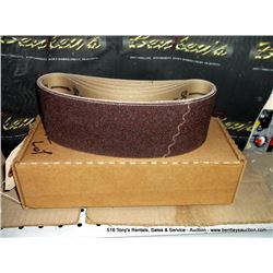 BOX: VA SANDING BELTS