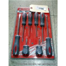 REGAL 8 PIECE SCREWDRIVER SET