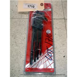 REGAL 9 PIECE (SAE) HEX KEY SET