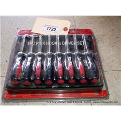 REGAL 8 PIECE MECHANICS PICK AND DRIVE SET