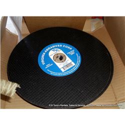 LOT: VIRGINIA ABRASIVE/HIGH SPEED ABRASIVE BLADES