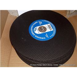 LOT: VIRGINIA ABRASIVE/HIGH SPEED ABRASIVE BLADES
