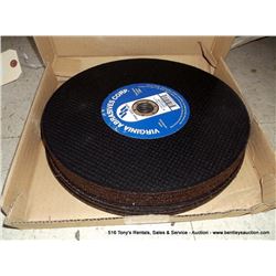 LOT: VIRGINIA ABRASIVE/HIGH SPEED ABRASIVE BLADES