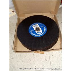 LOT: VIRGINIA ABRASIVE/HIGH SPEED ABRASIVE BLADES